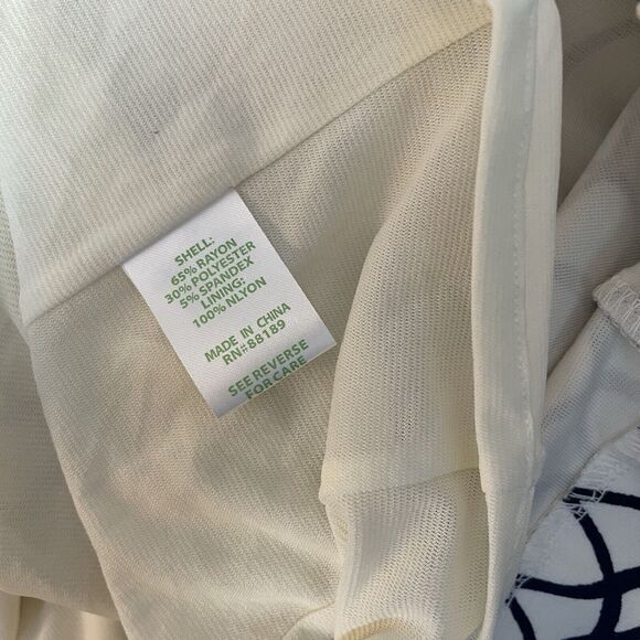 VTG Lilly Pulitzer Brielle Dress Sz MED Tickle The Ivories Print Classic Comfort - Picture 13 of 16